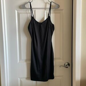 Black Slip Dress